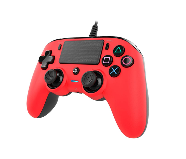 Nacon PS4 Compact Controller Red - 440783 - zdjęcie 3